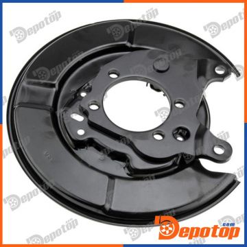 Déflecteur, disque de frein arrière droite pour NISSAN | HTO-NS-006, 1617878